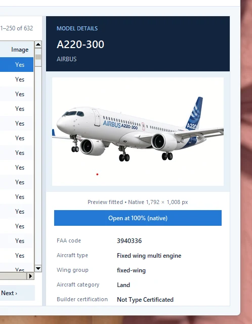 The separate Aircraft Image Loader catalog authoring utility.